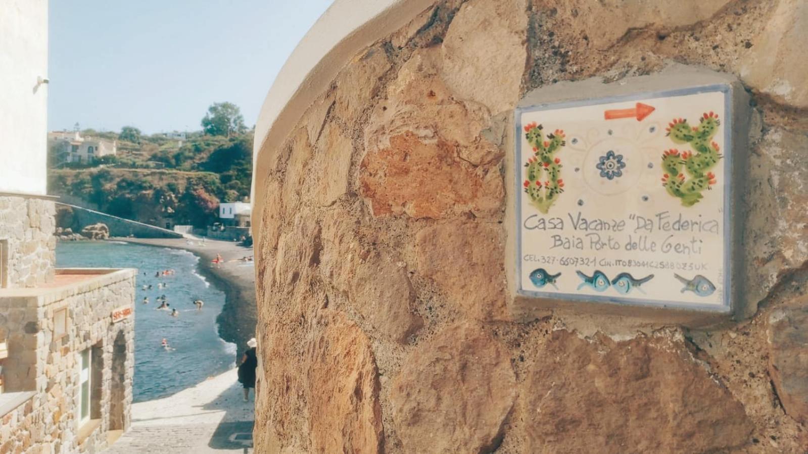 Da Federica Casa Vacanze Baia Porto Delle Genti Lipari  Eksteriør billede